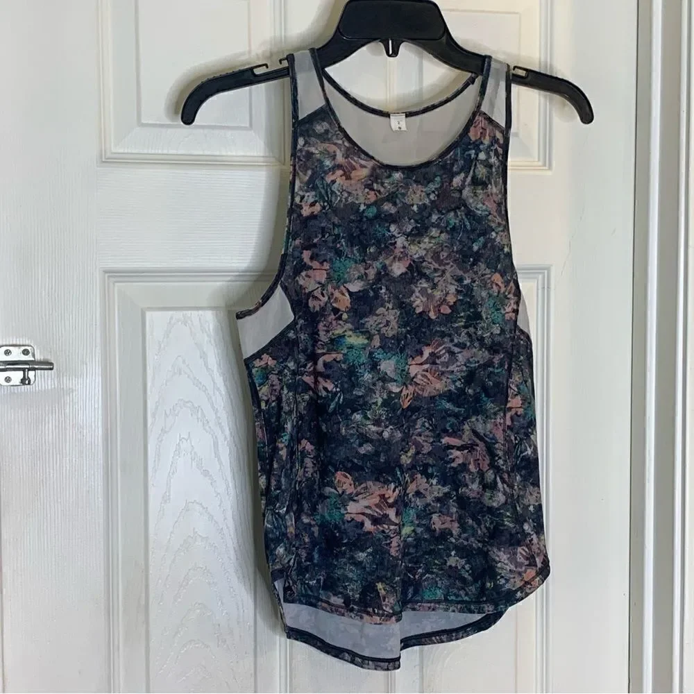 Lululemon Dappled Daze Multi Sculpt Tank II Size 2